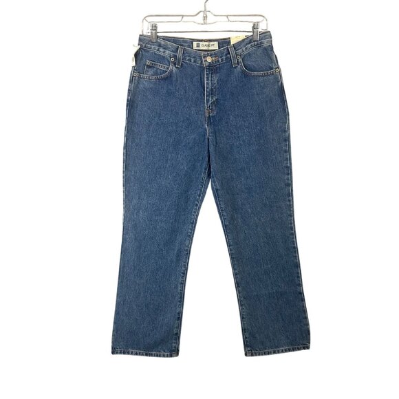 GAP Kids Girls Size 14 Straight Leg Jeans Blue Denim Classic Fit NWT - Picture 1 of 13